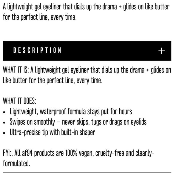 *NEW* AF94 Face Makeup Set of 4. - Picture 9 of 16